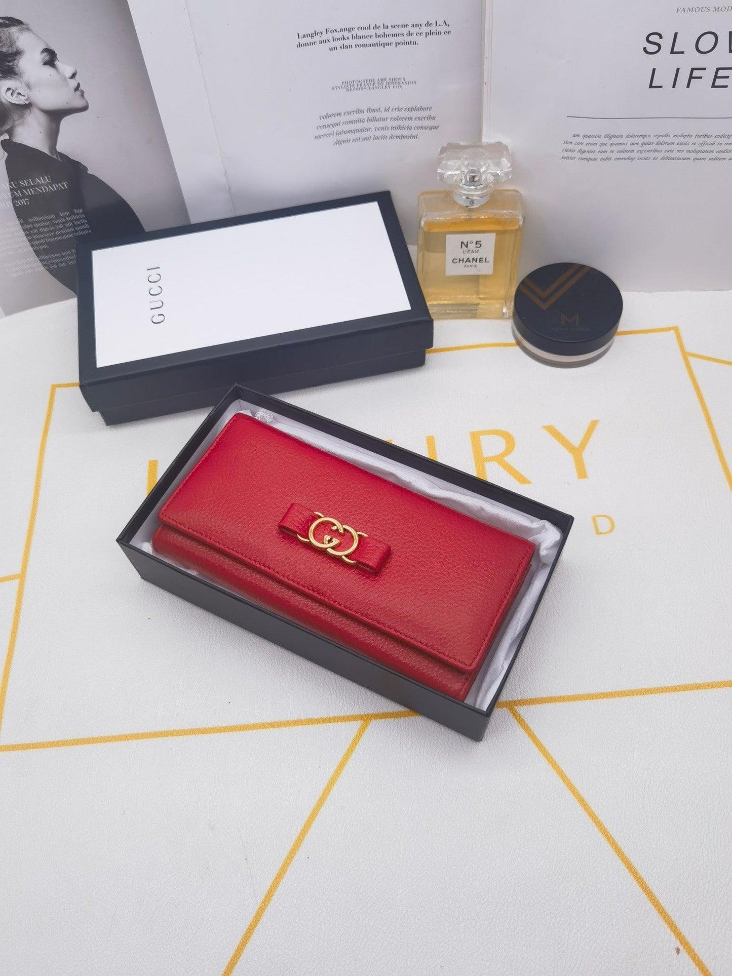 【グッチ】春夏にぴったりの実用的で絶妙な長財布3色