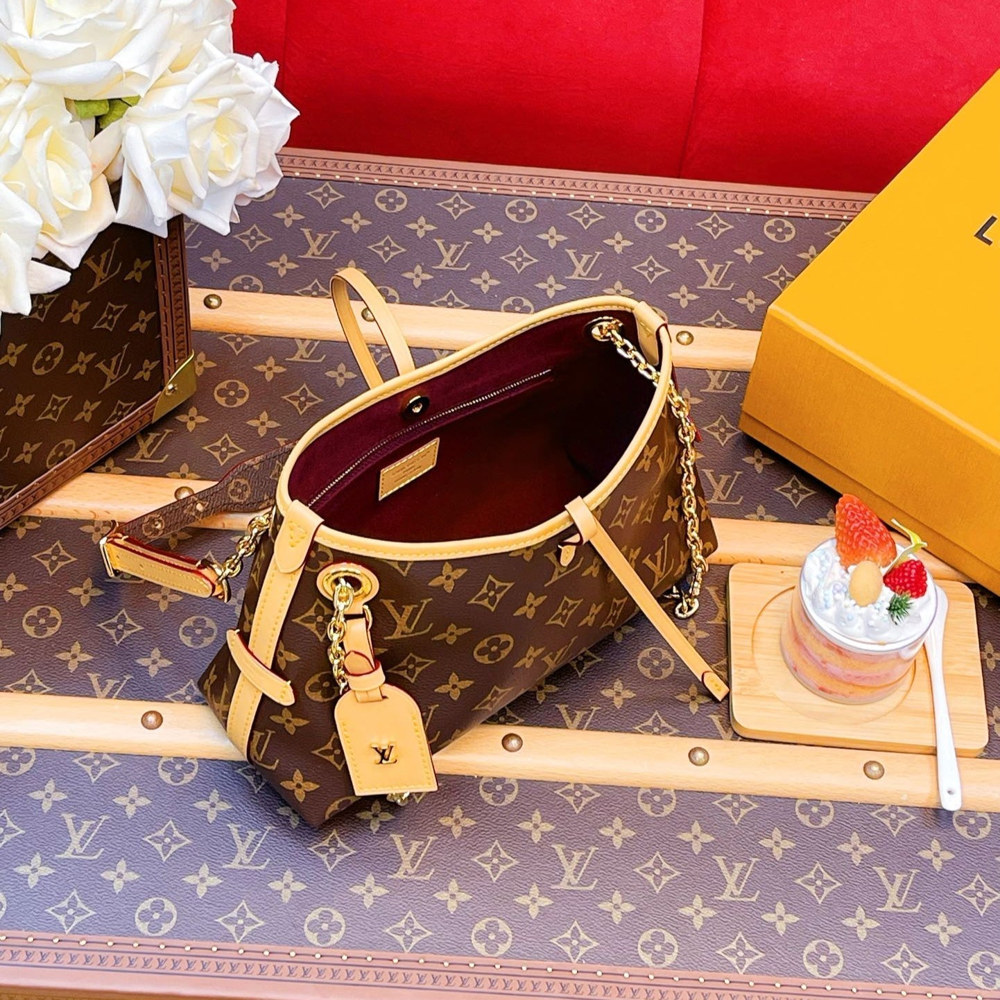 【ルイヴィトン】★大人気★関税送料込み★Carryall BB クロスボディ対応♪